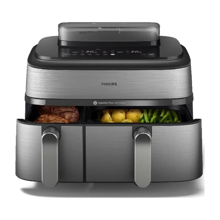 Philips 5000 Dual Basket med ånga